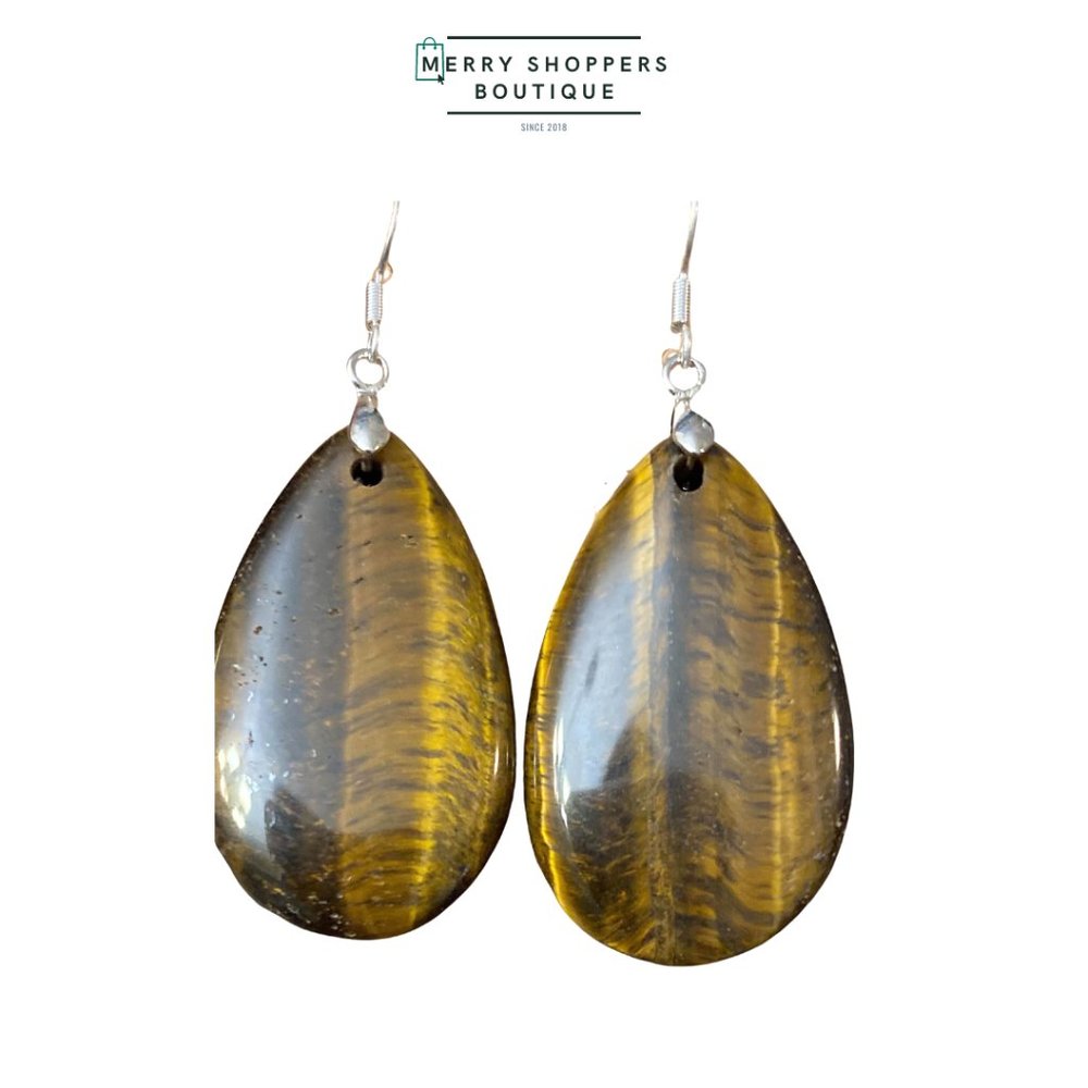 Tigers Eye Earrings